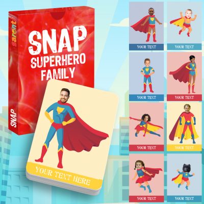 snap superhero family