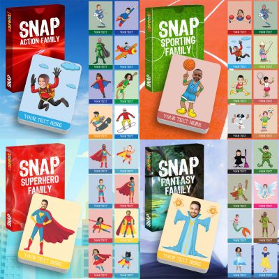 collection of Snap playing cards