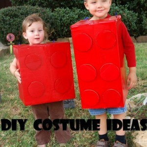 cardboard box lego suit