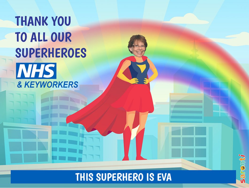 Personalised-picture-NHS_Keyworkers_Superheroes_female
