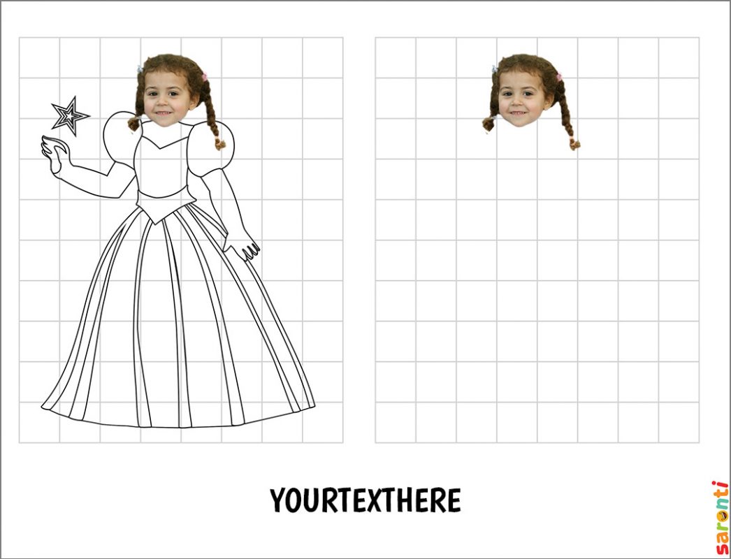 Create-your-own-personalised-copy-the-picture-princess