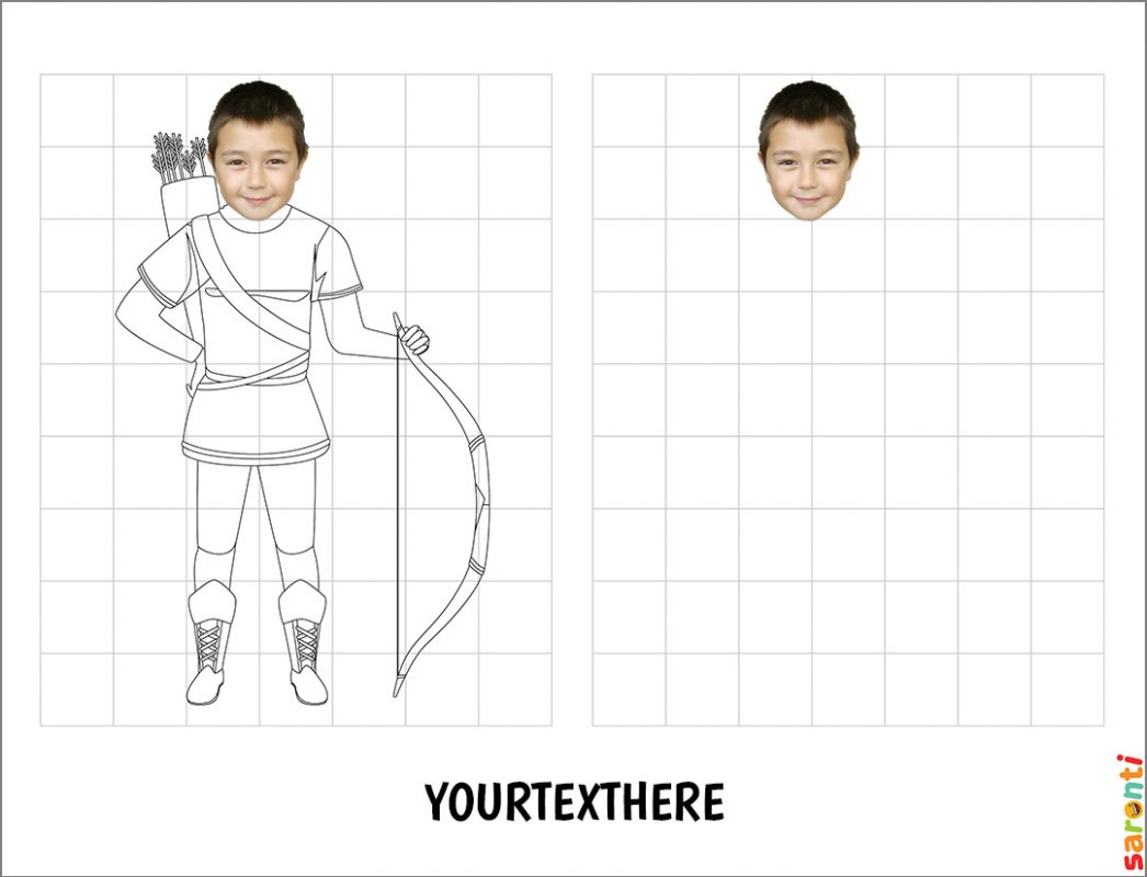Create-your-own-personalised-copy-the-picture-robin-hood