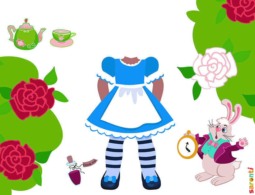 personalised-alice-in-wonderland-D