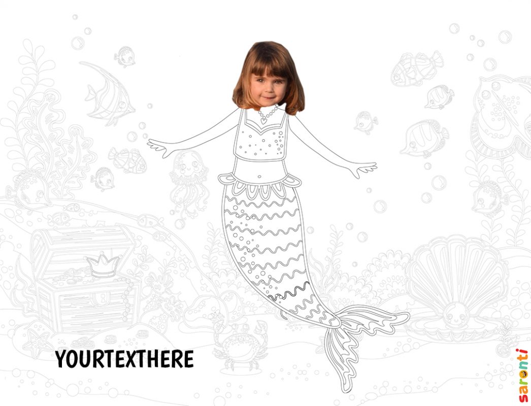 personalised-colouring-mermaid