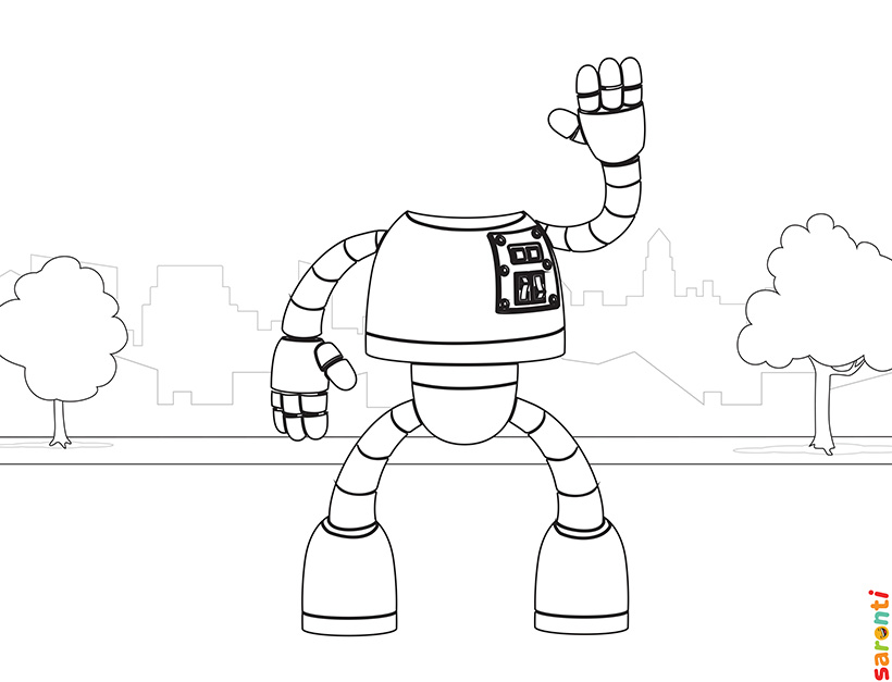 personalised-colouring-robot