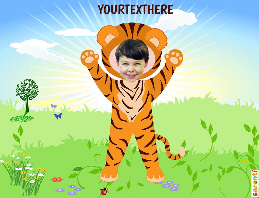 personalised-tiger-picture