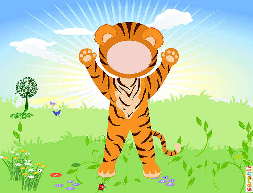 personalised-tiger-picture