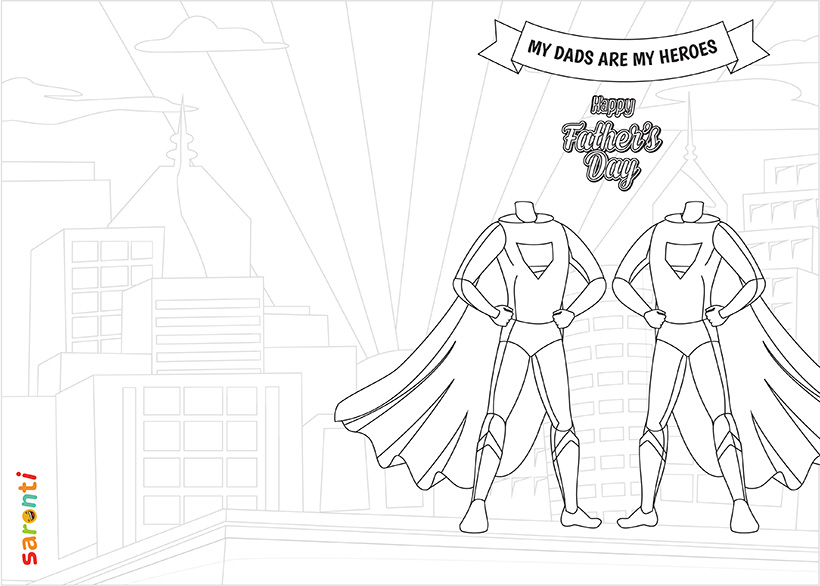personalised-fathers-day-card-Superhero-2dads-colouring