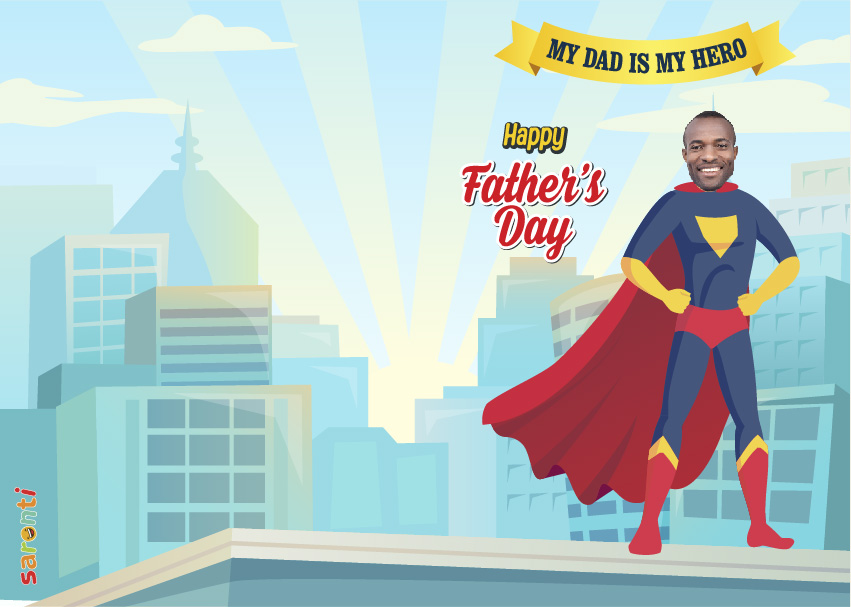 personalised-fathers-day-card-Superhero-portrait