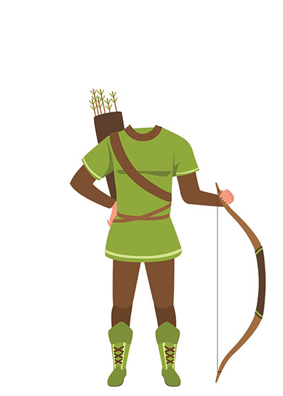 robin hood kids character