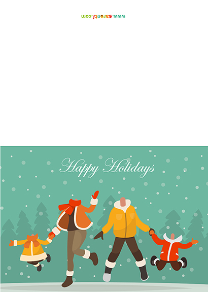 xmas winter male female boy girl