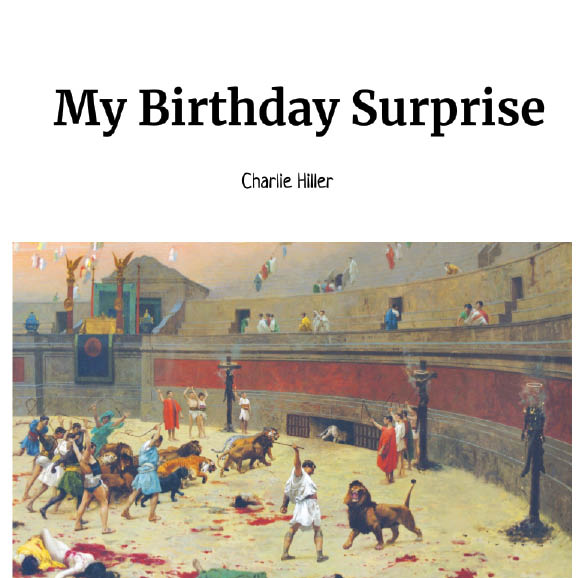 My birthday surprise cover