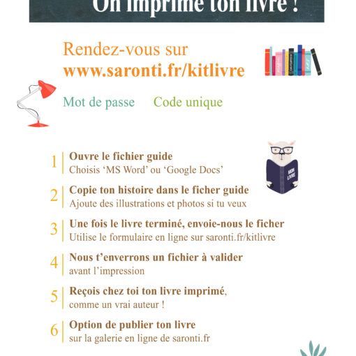 Kit Livre Enfant : Mon histoire illustrée - Je crée mon livre – Image 4