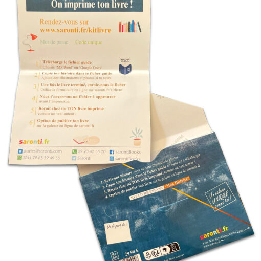 Kit Livre Enfant : Mon histoire illustrée - Je crée mon livre – Image 3